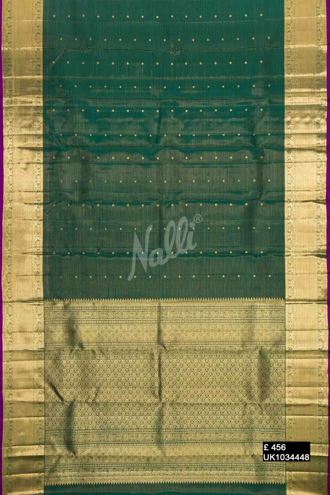 Green Kanchipuram Silk Saree
