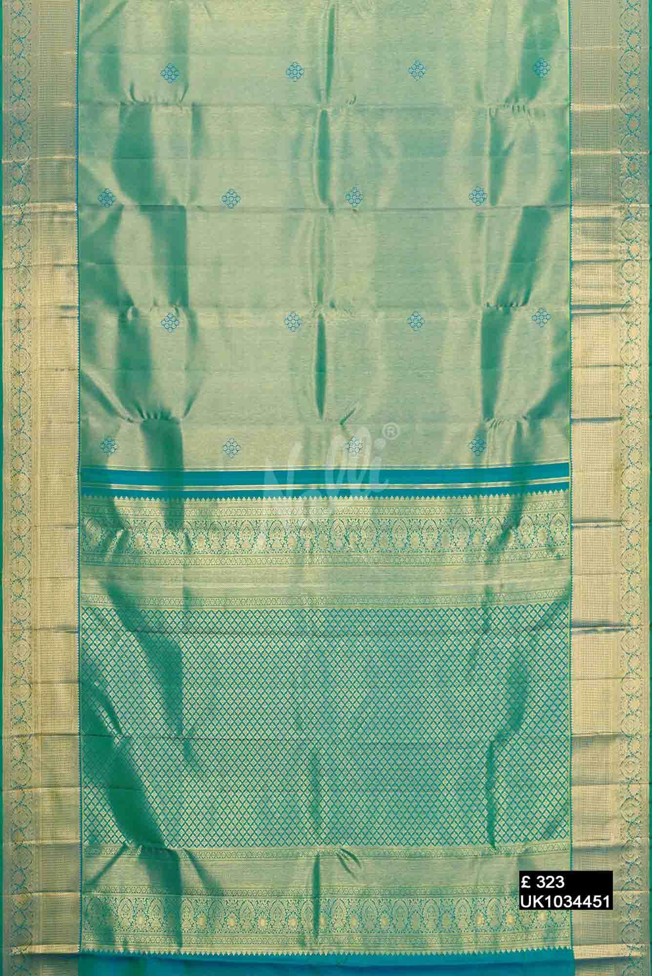 Green Kanchipuram Silk Saree