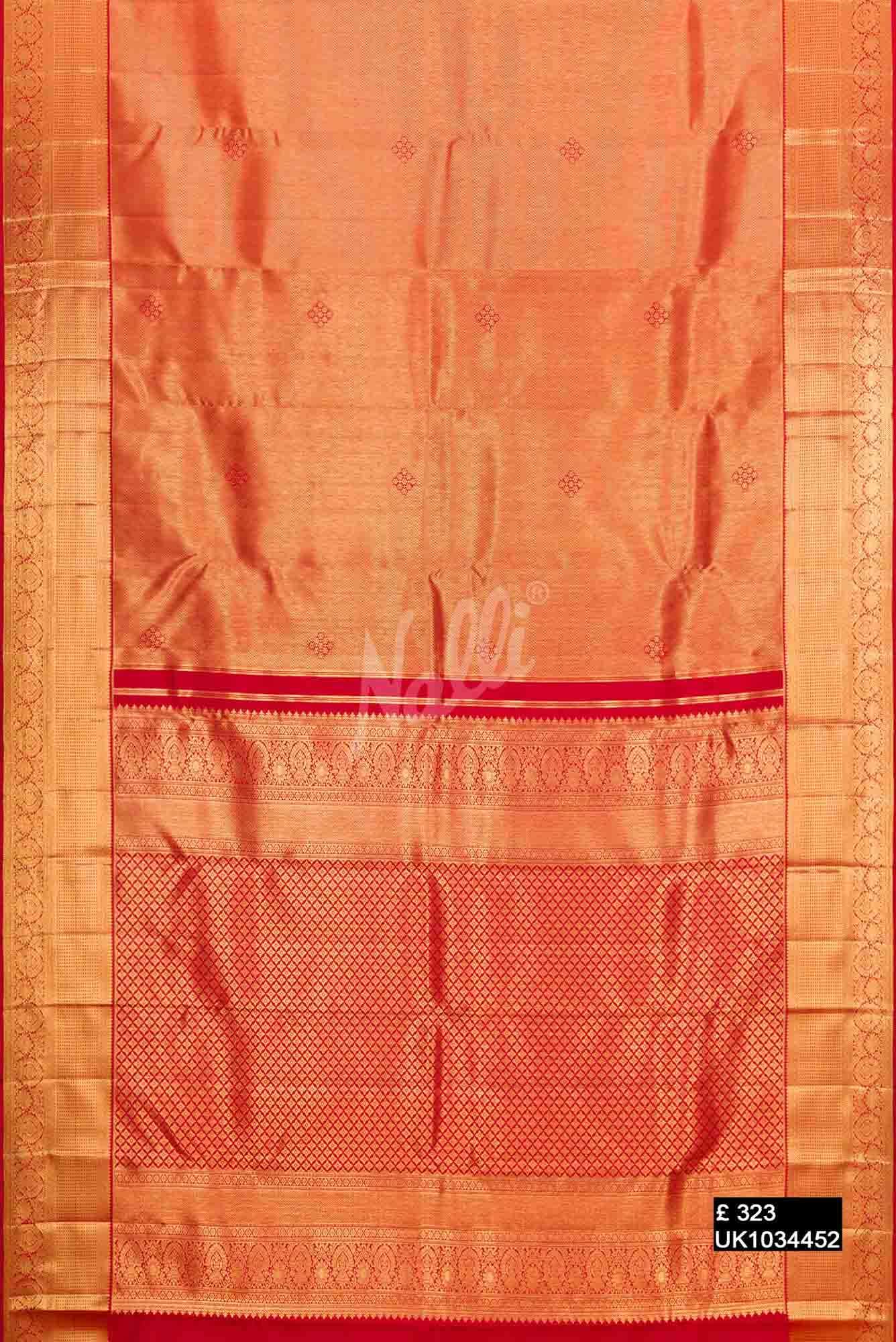 Red Kanchipuram Silk Saree