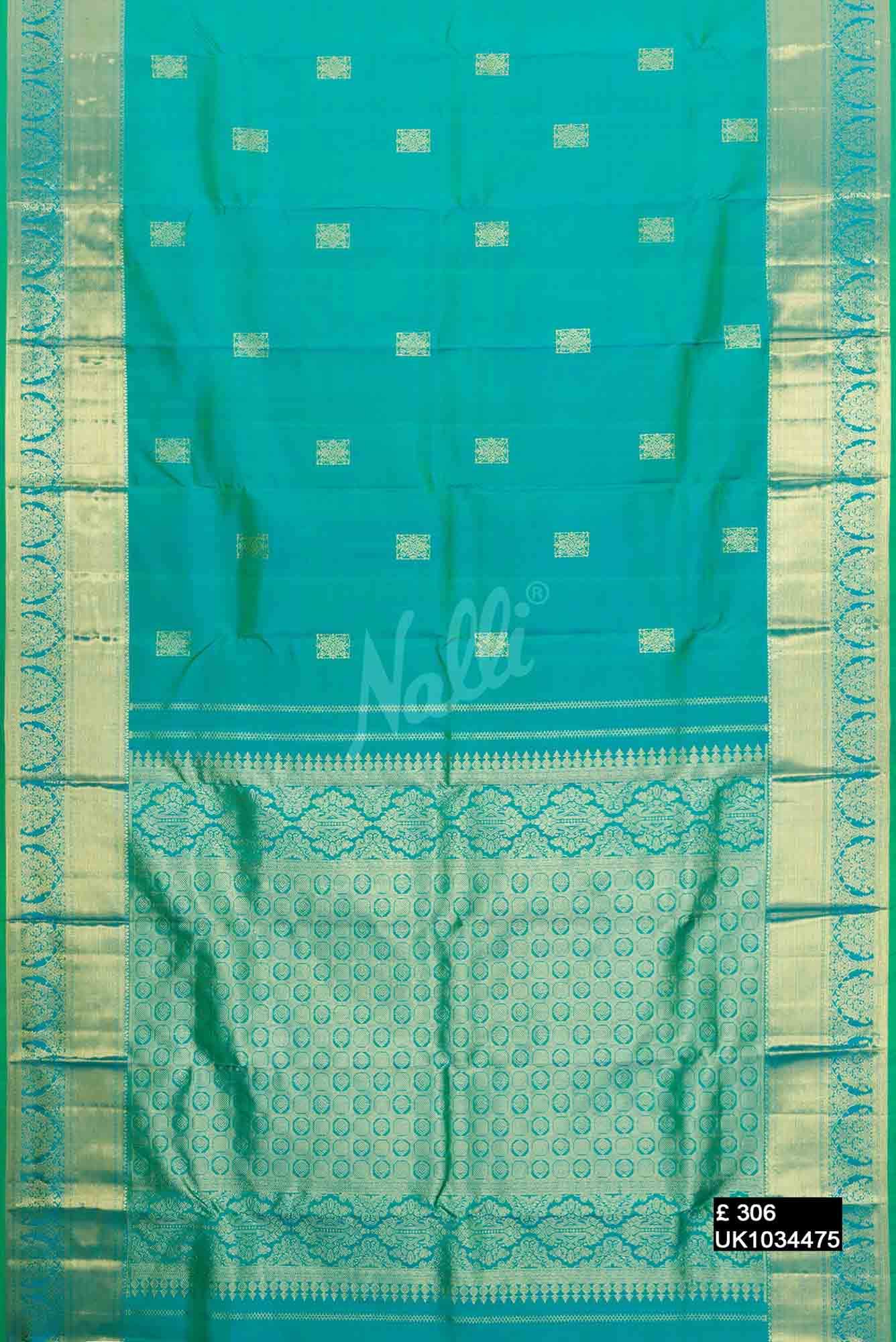 Green Kanchipuram Silk Saree