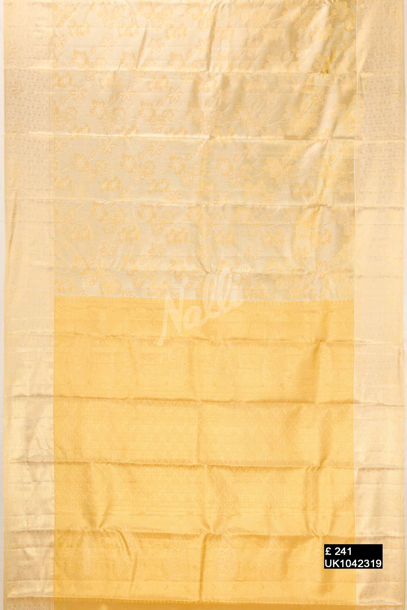 Gold Kanchipuram Tissue Silk Saree