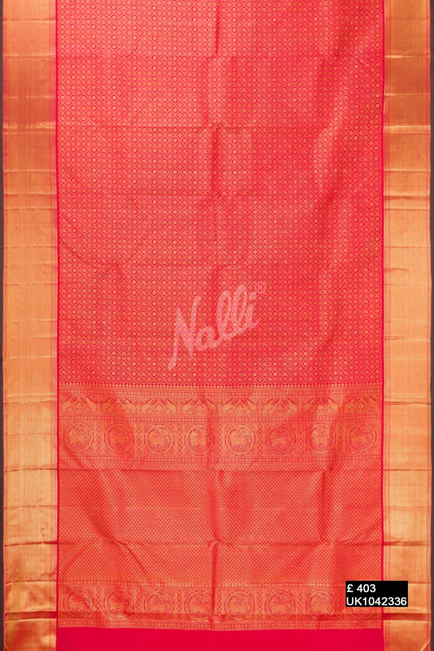 Red Kanchipuram Silk Saree