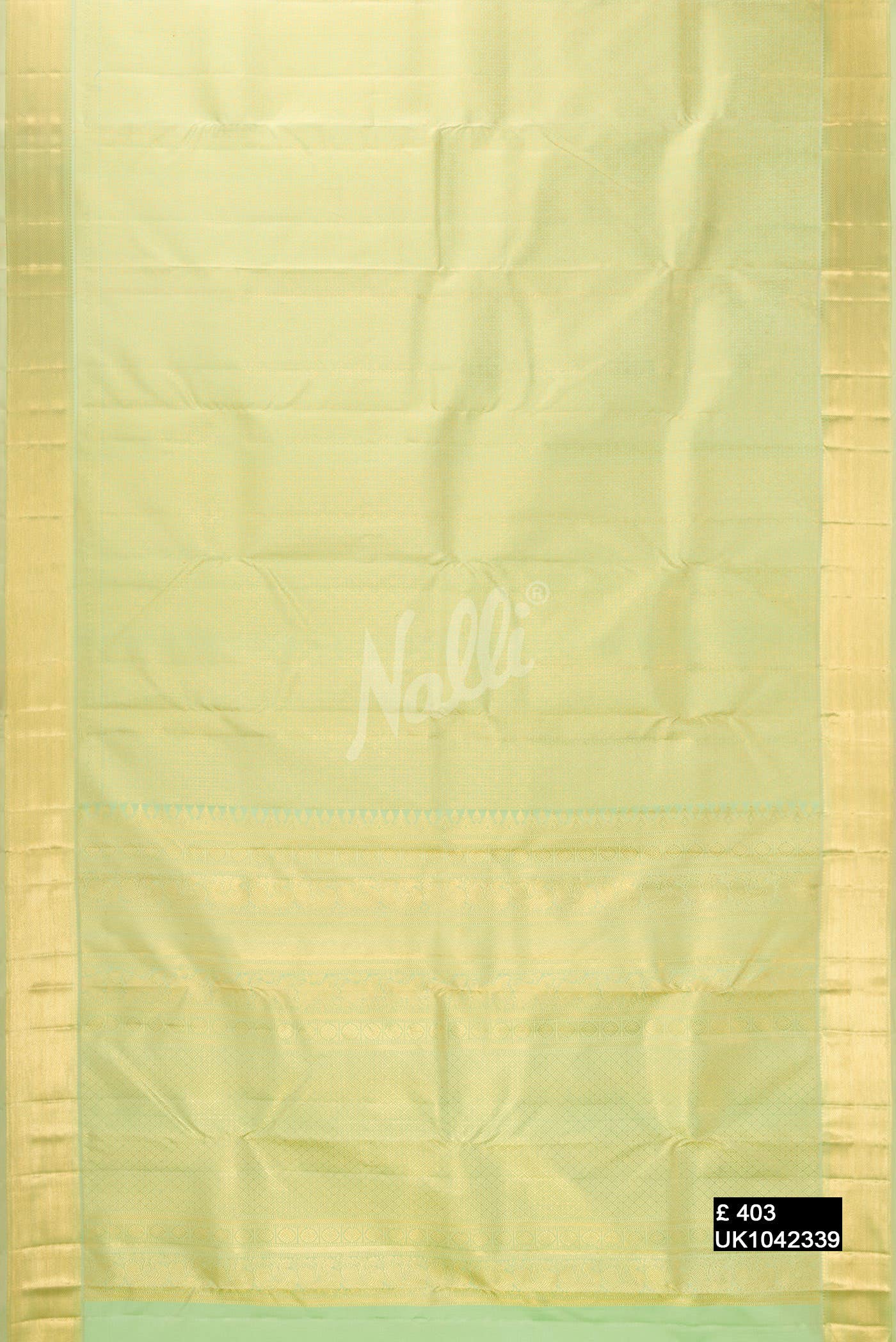 Light Green Kanchipuram Silk Saree