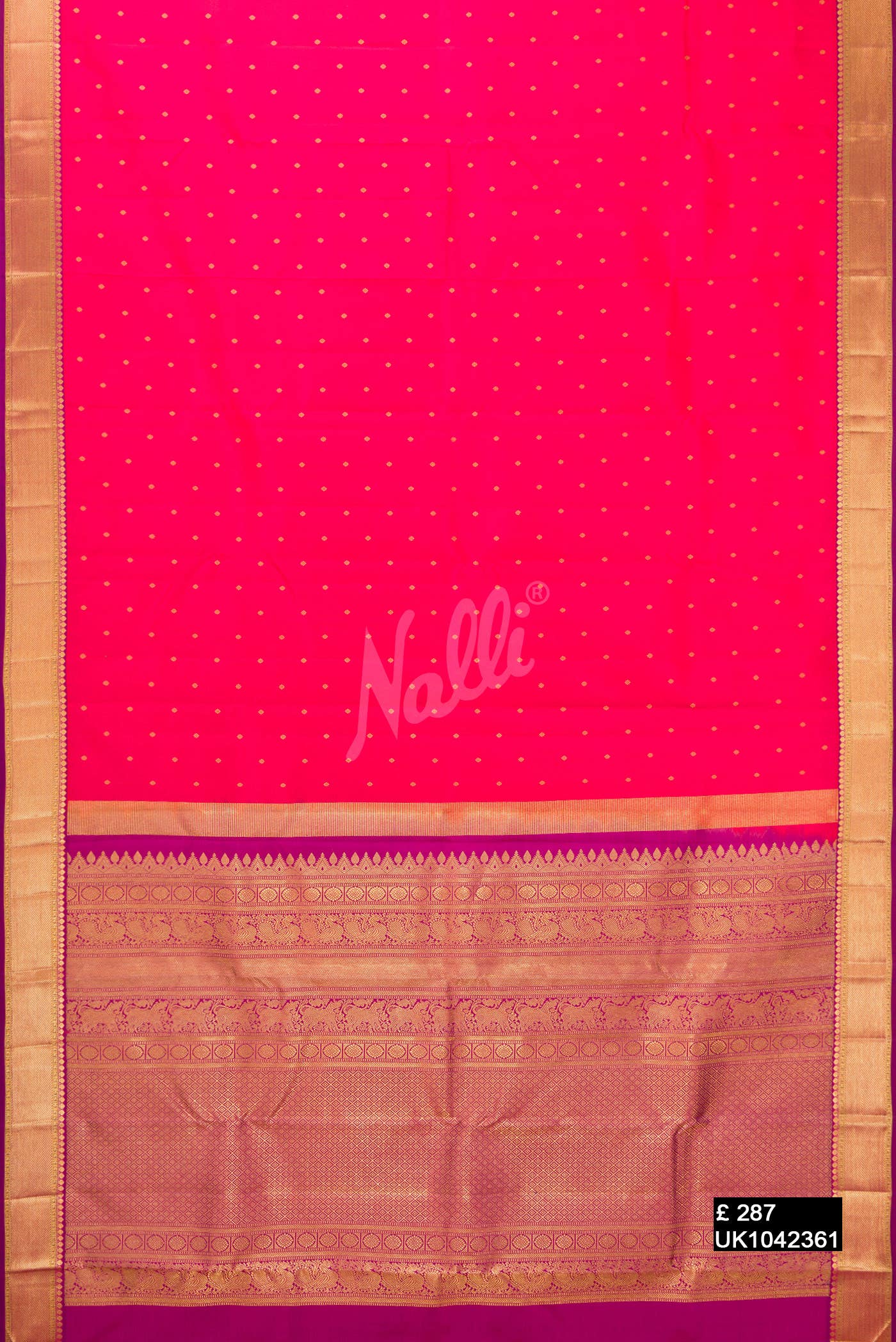 Red Kanchipuram Silk Saree