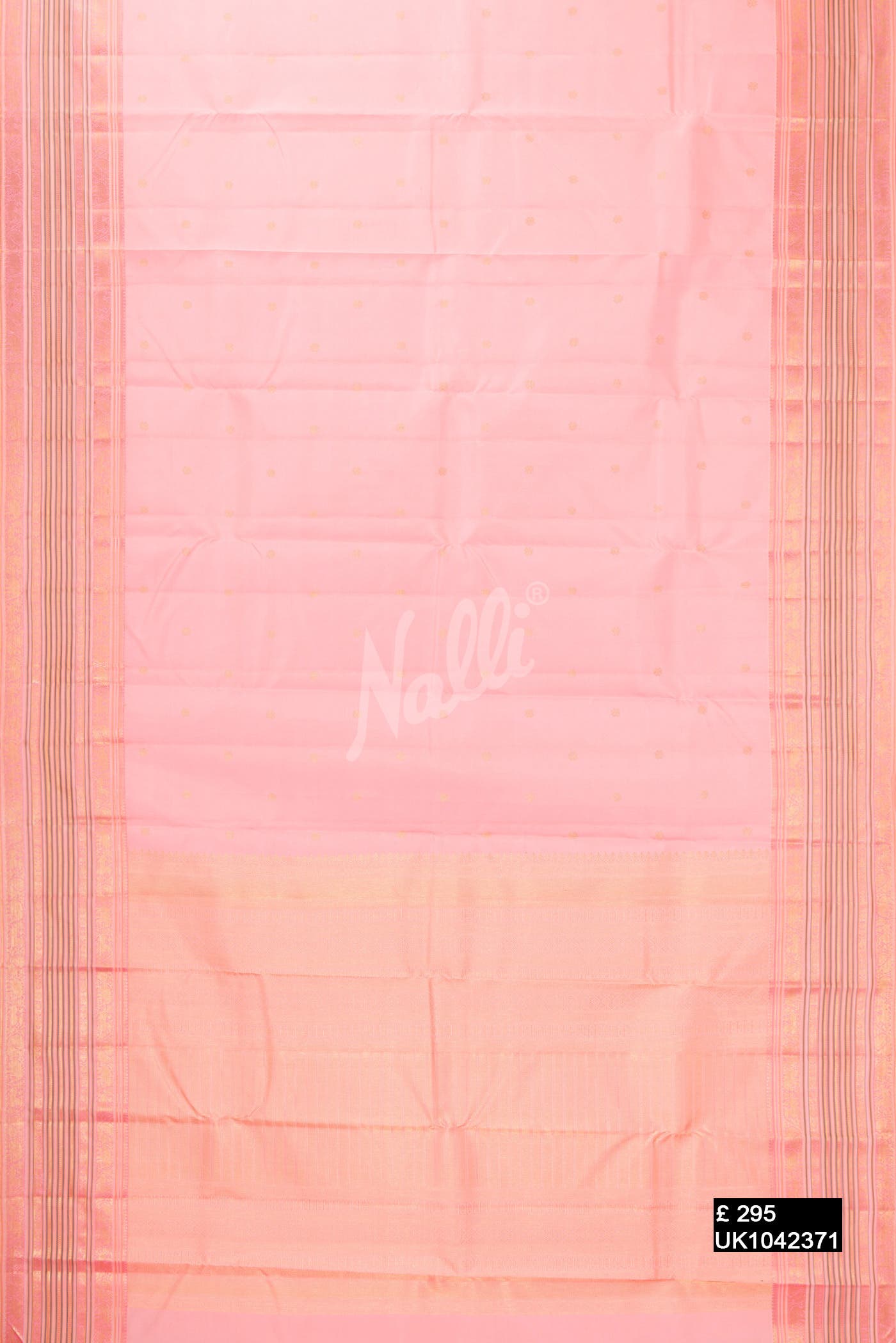 Pink Kanchipuram Silk Saree
