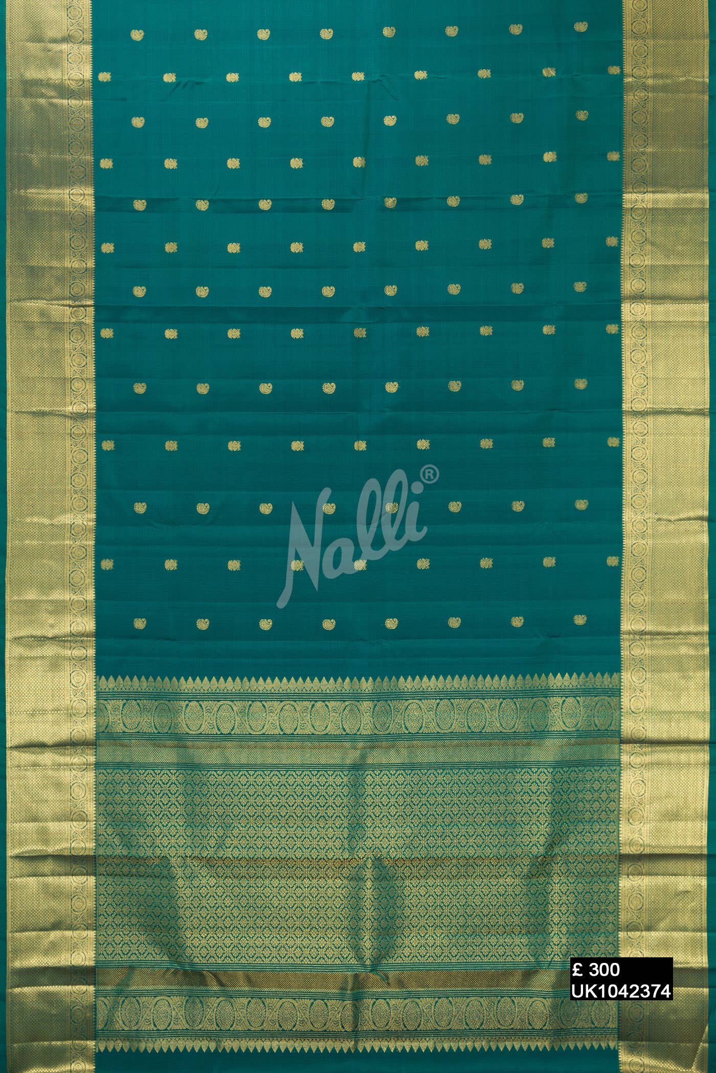 Green Kanchipuram Silk Saree