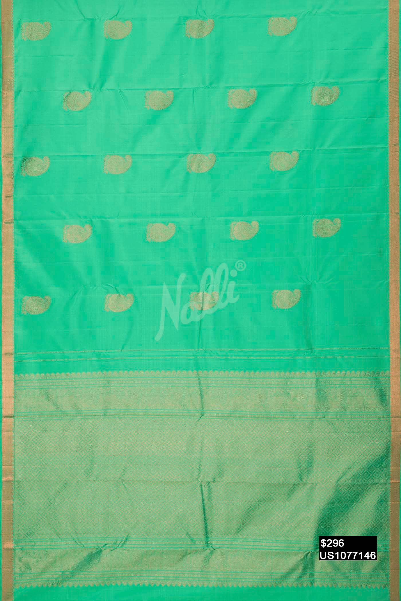 Green Kanchipuram Silk Saree
