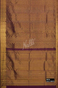 Magenta Kanchipuram Silk Saree