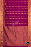 Purple Kanchipuram Silk Saree