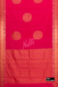 Pink Kanchipuram Silk Saree