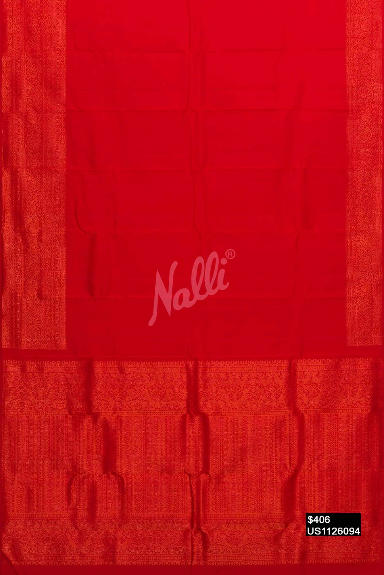 Red Kanchipuram Silk Saree