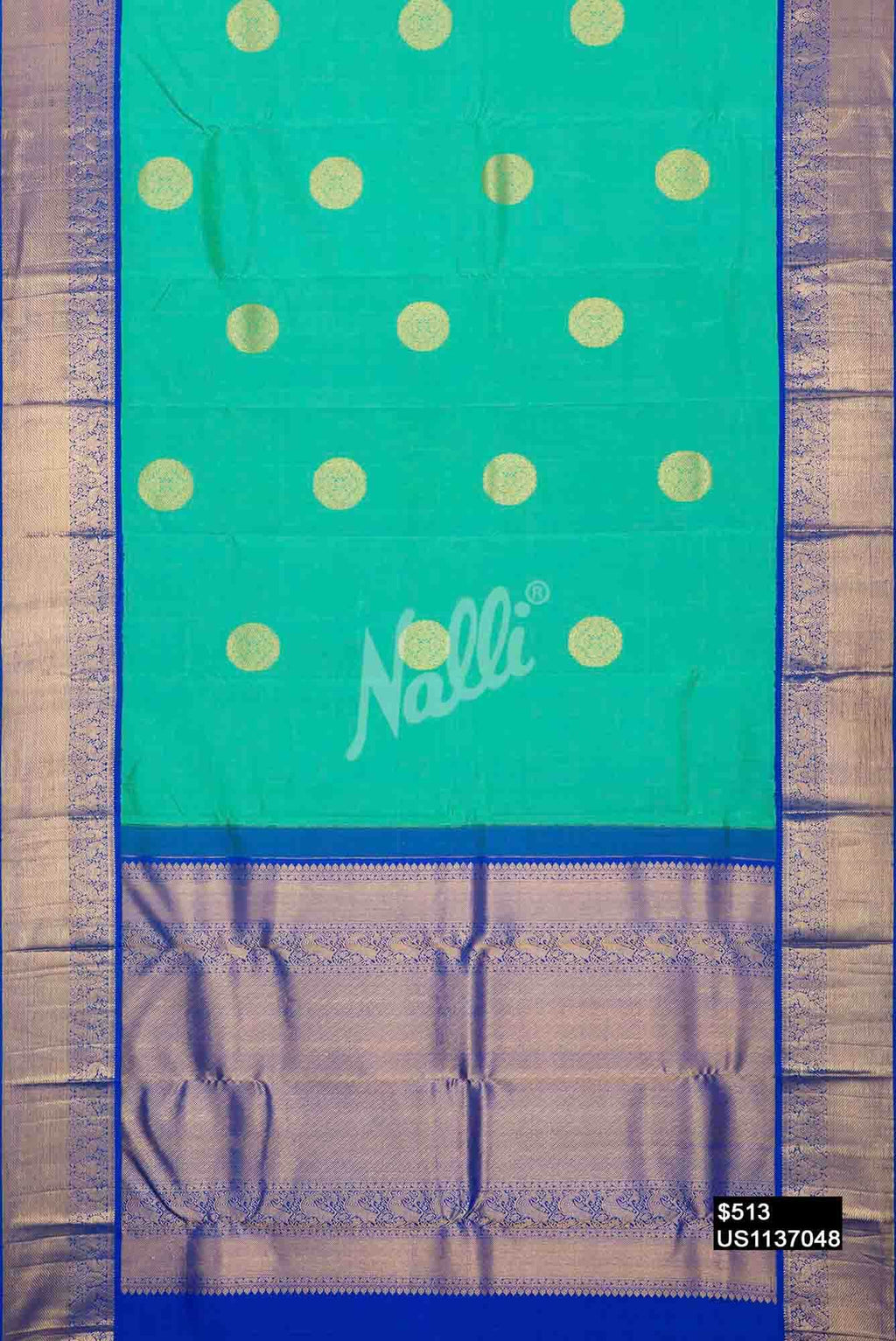 Green Kanchipuram Silk Saree