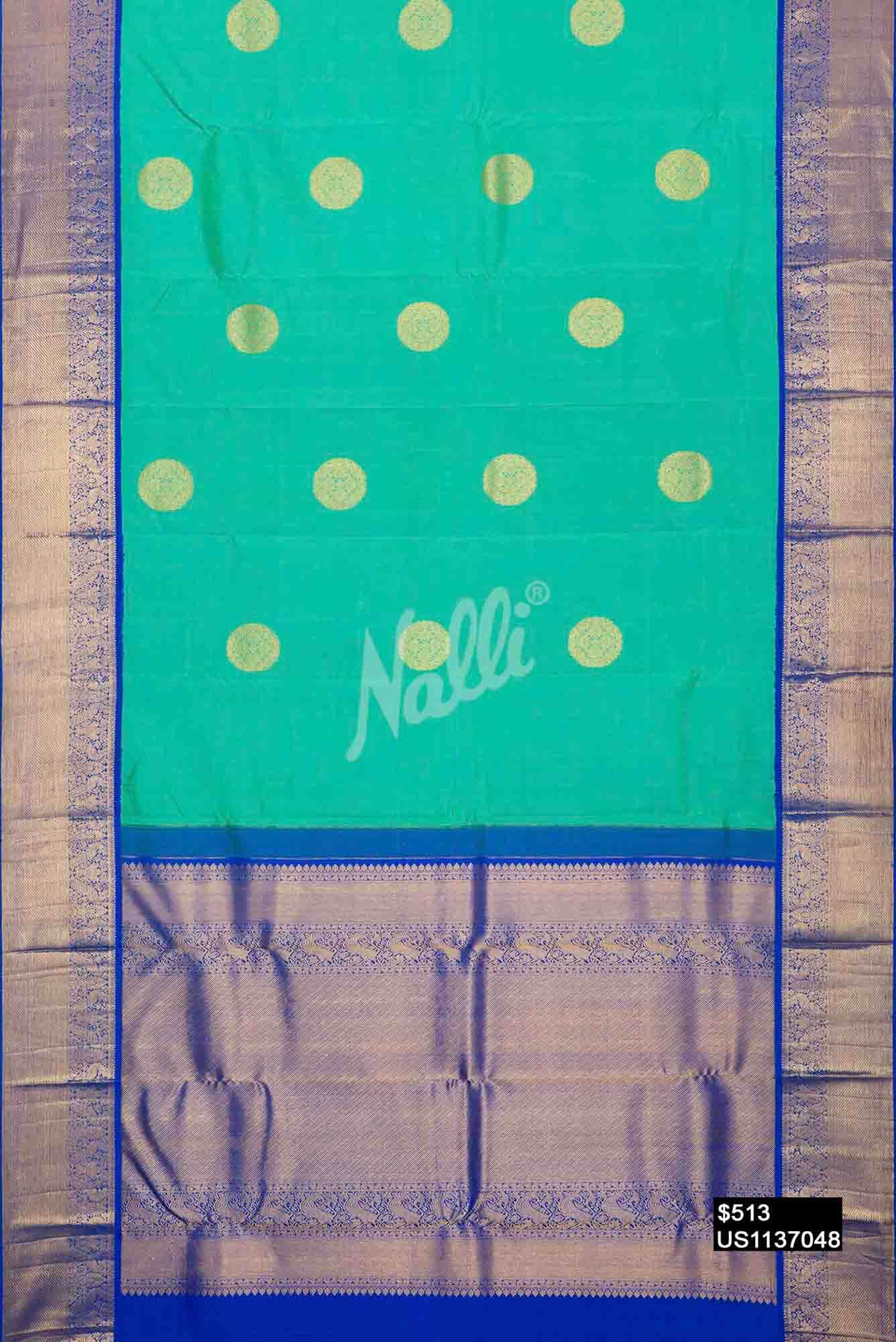 Green Kanchipuram Silk Saree