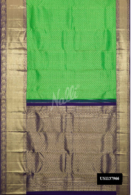 Green Kanchipuram Silk Saree