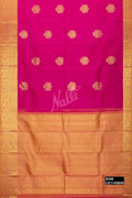 Pink Kanchipuram Silk Saree
