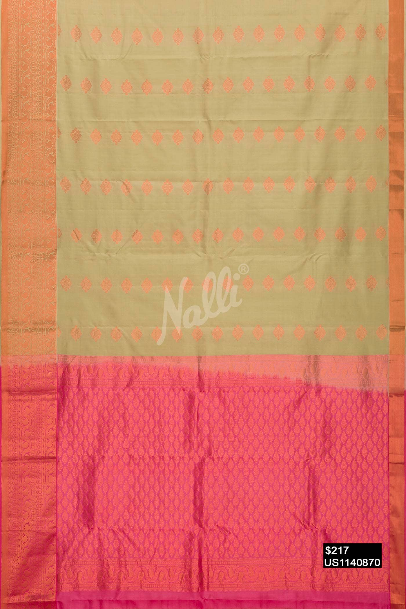 Green Kanchipuram Silk Saree