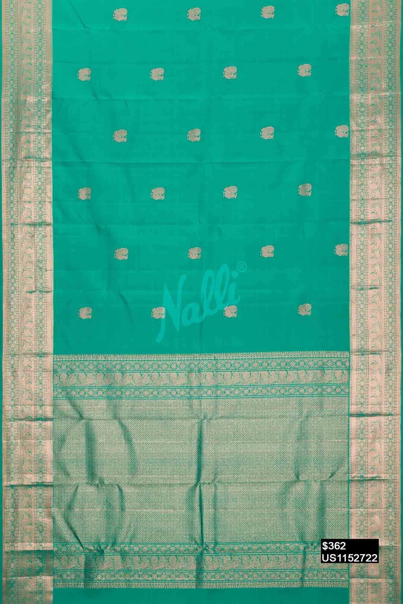 Green Kanchipuram Silk Saree