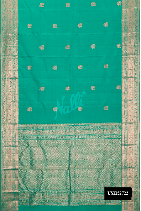 Green Kanchipuram Silk Saree
