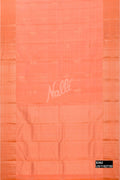 Peach Kanchipuram Silk Saree