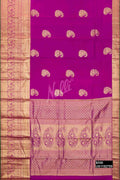 Purple Kanchipuram Silk Saree