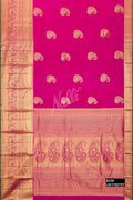 Pink Kanchipuram Silk Saree