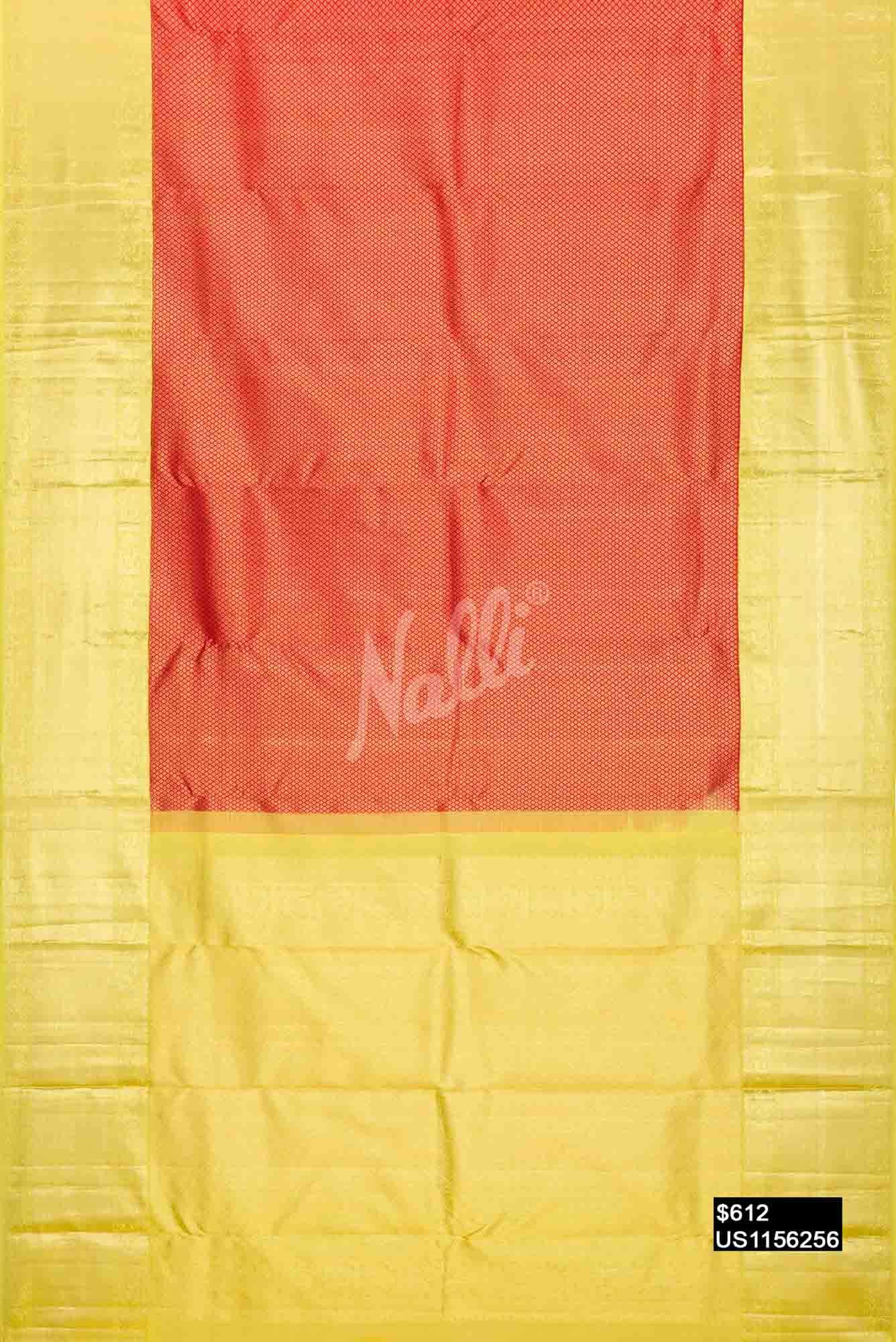 Red Kanchipuram Silk Saree