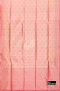 Peach Banarasi Silk Saree