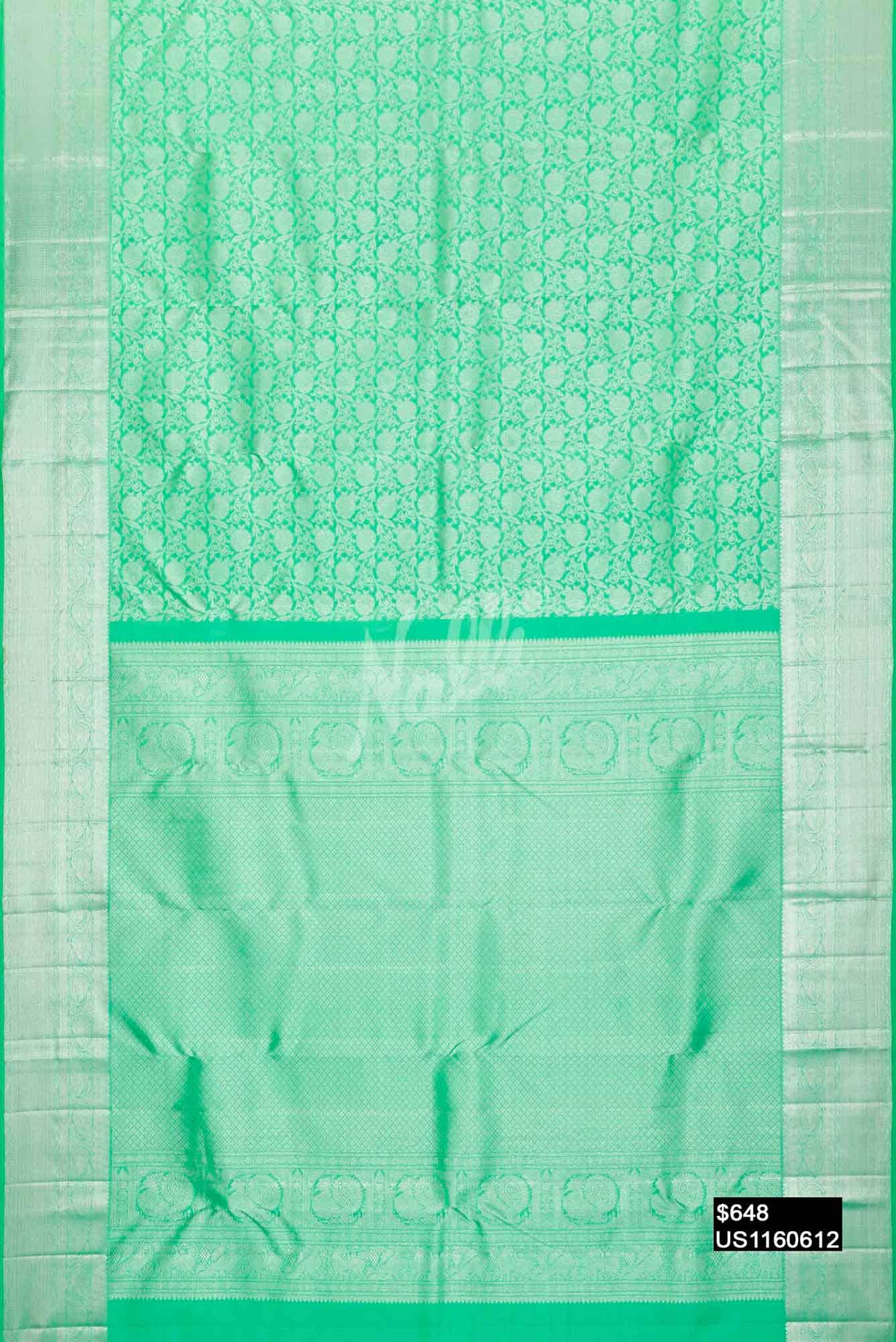 Green Kanchipuram Silk Saree