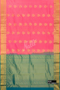 Pink Kanchipuram Silk Saree