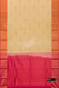 Sandal Kanchipuram Silk Saree