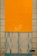 Mustard Kanchipuram Silk Saree