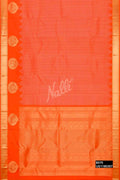 Orange Kanchipuram Silk Saree