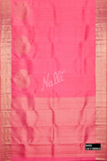 Pink Kanchipuram Silk Saree