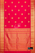 Pink Kanchipuram Silk Saree