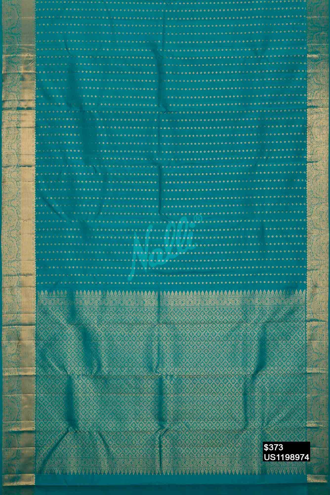 Green Kanchipuram Silk Saree