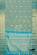 Maya Blue Kanchipuram Silk Saree