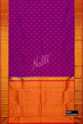 Purple Kanchipuram Silk Saree