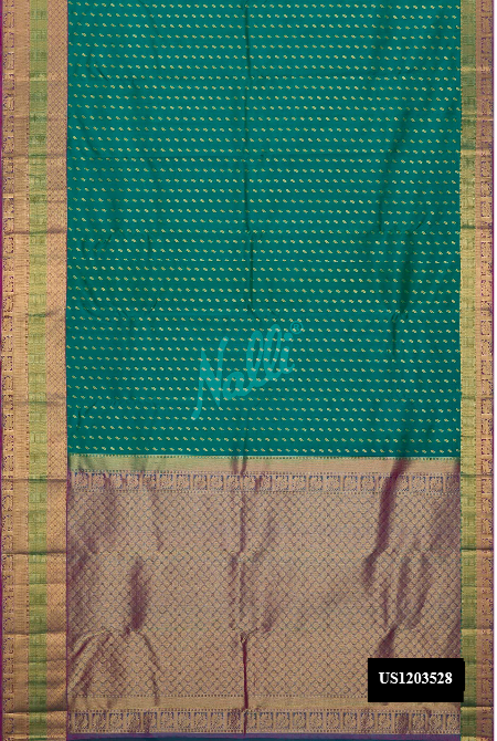 Green Kanchipuram Silk Saree