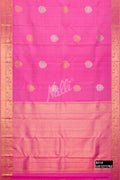 Pink Kanchipuram Silk Saree