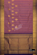 Brown Kanchipuram Silk Saree