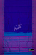 Navy Blue Kanchipuram Silk Saree