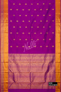 Purple Kanchipuram Silk Saree