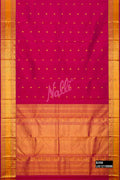 Magenta Kanchipuram Silk Saree