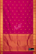Magenta Kanchipuram Silk Saree