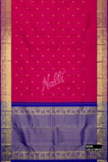 Pink Kanchipuram Silk Saree
