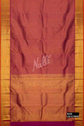 Magenta Kanchipuram Silk Saree