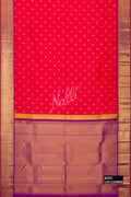 Orange Kanchipuram Silk Saree