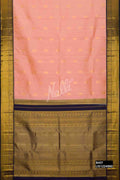 Peach Kanchipuram Silk Saree