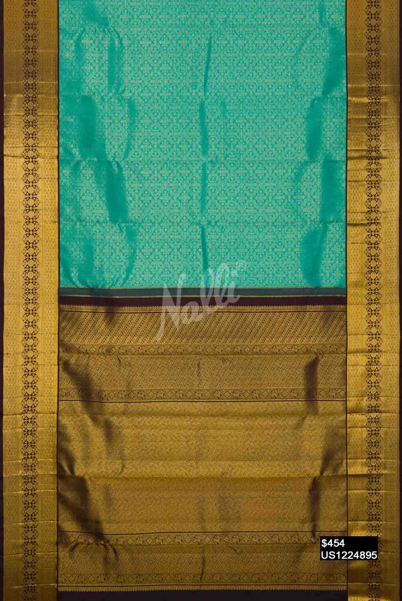 Green Kanchipuram Silk Saree