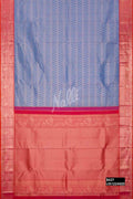 Blue Kanchipuram Silk Saree